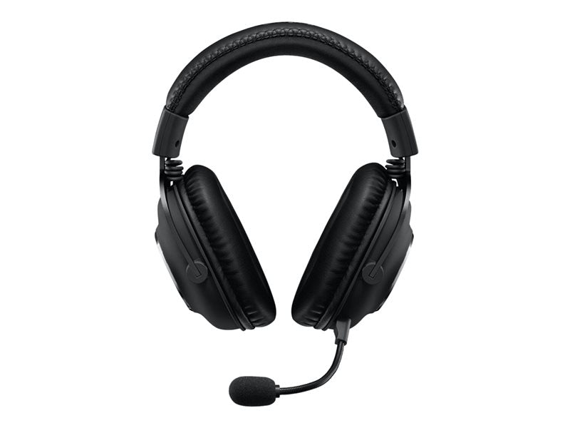 Logitech G Pro Auriculares Gaming con Microfono - Microfono Plegable - Diadema Ajustable - Almohadillas Acolchadas - Altavoces de 50mm - Cable de 2m - Color Negro