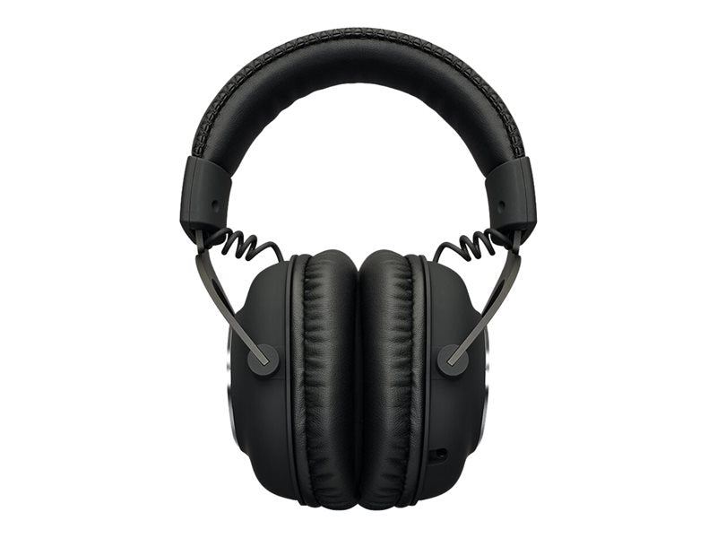 Logitech G Pro X Auriculares Gaming Inalambricos DTS 7.1 con Microfono - Tecnologia Lightspeed - Microfono Flexible - Diadema Ajustable - Almohadillas Acolchadas - Altavoces de 50mm - Color Negro