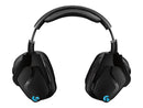 Logitech G935 Auriculares Gaming Inalambricos DTS 7.1 LightSync con Microfono - Iluminacion RGB - Autonomia hasta 12h - Microfono Plegable - Diadema Ajustable - Almohadillas Acolchadas - Controles en Auricular - Color Negro