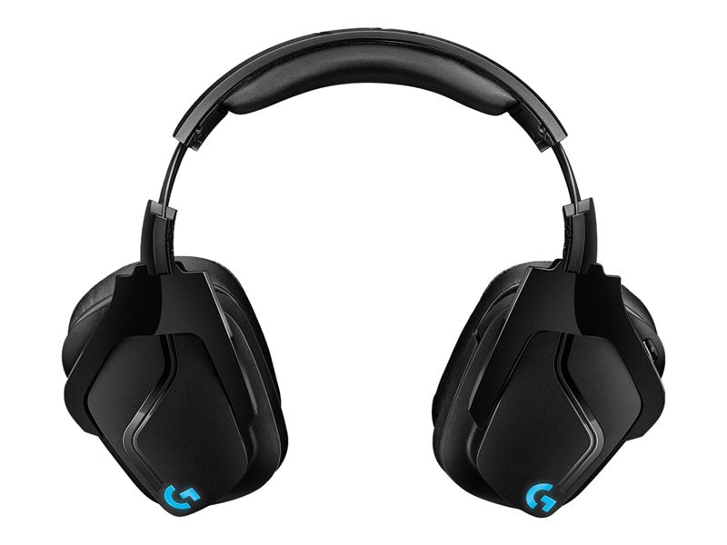 Logitech G935 Auriculares Gaming Inalambricos DTS 7.1 LightSync con Microfono - Iluminacion RGB - Autonomia hasta 12h - Microfono Plegable - Diadema Ajustable - Almohadillas Acolchadas - Controles en Auricular - Color Negro