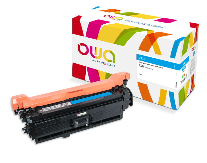 Armor Owa 732C Cian Cartucho de Tóner Compatible Premium Canon