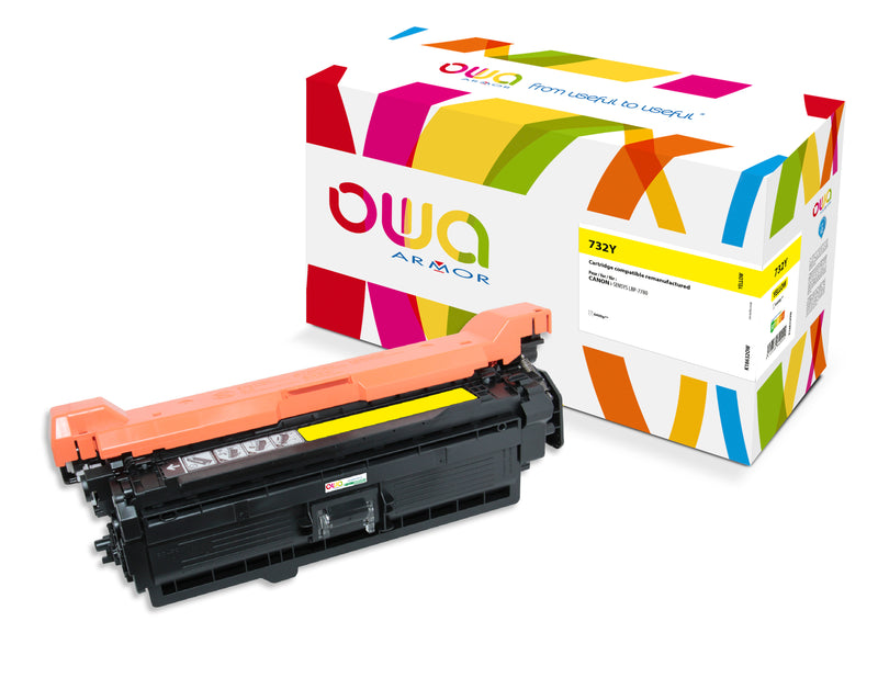Armor Owa 732Y Amarillo Cartucho de Tóner Compatible Premium Canon
