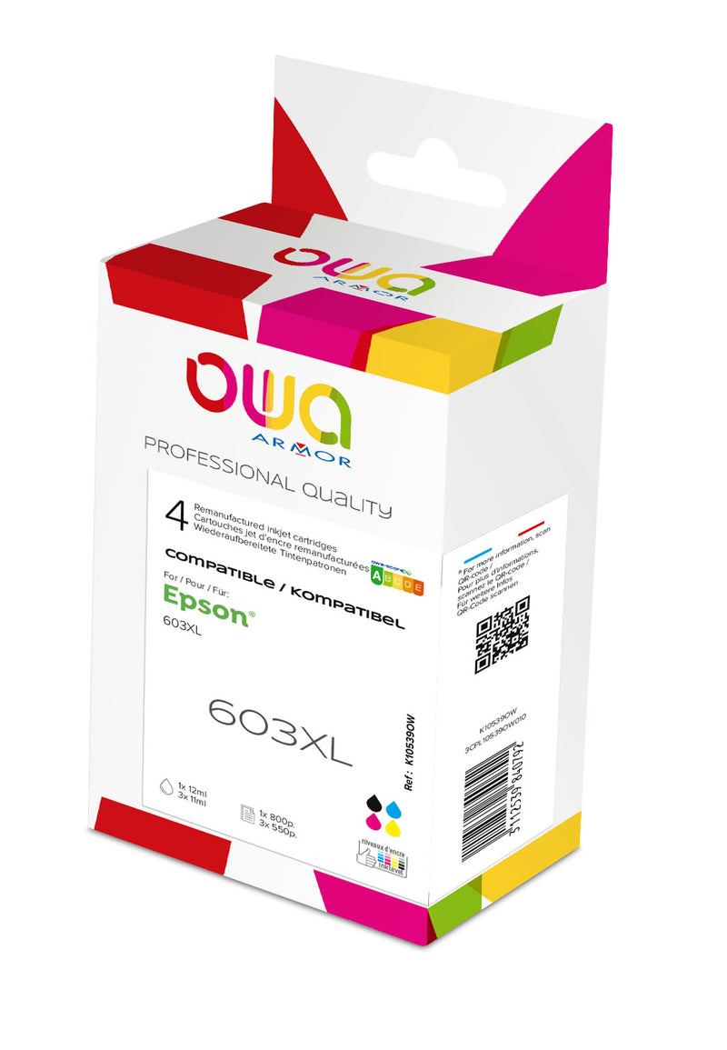 Armor Owa TN3520 Negro Cartucho de Tóner Compatible Premium Brother