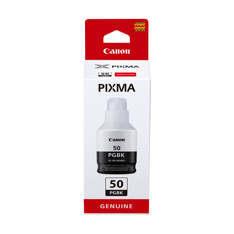 Canon GI50 Negro Botella de Tinta Original - GI50PGBK/3386C001