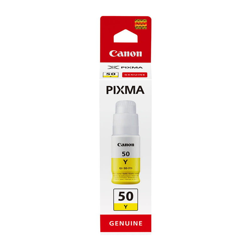 Canon GI50 Amarillo Botella de Tinta Original - GI50Y/3405C001