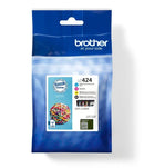 Brother LC424 Pack de 4 Cartuchos de Tinta Originales - LC424VAL