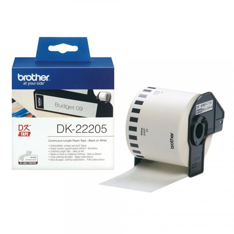 Brother LDP1M040060100I Rollos de Papel Pack 8 u.