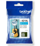 Brother LC421XL Cyan Cartucho de Tinta Original - LC421XLC