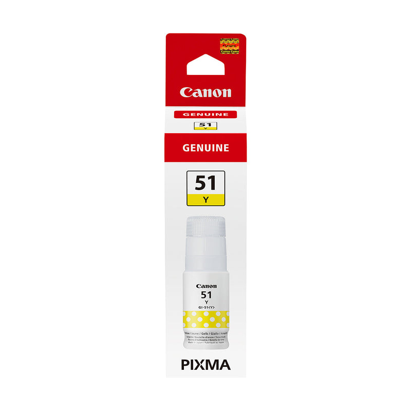 Canon GI51 Amarillo Botella de Tinta Original - GI51Y/4548C001