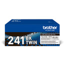 Brother TN241 Negro Pack de 2 Cartuchos de Toner Originales - TN241BKTWIN