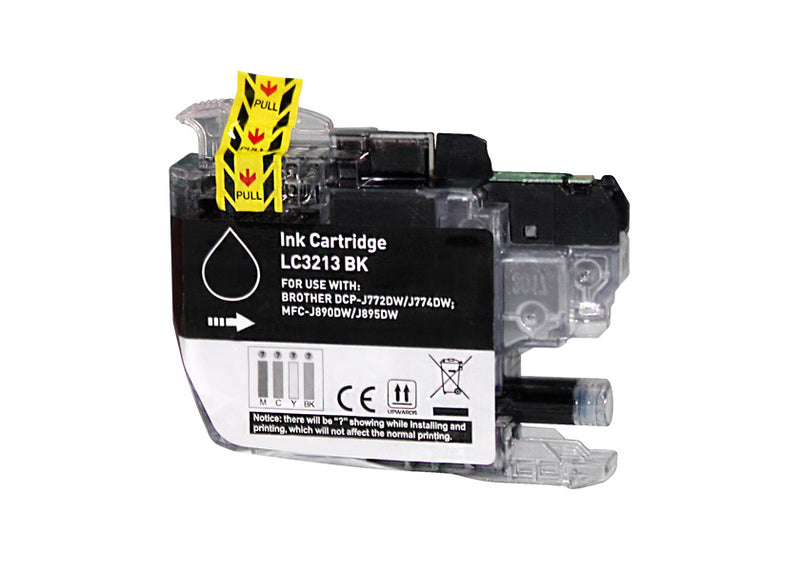 Compatible LC3213BK Negro Tinta para Brother