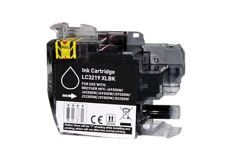 Brother LC3219XL Negro Cartucho de Tinta Generico - Reemplaza LC3219XLBK