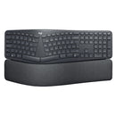 Logitech Ergo K860 Teclado Bluetooth Inalambrico USB - Ergonomico - Reposamuñecas - Color Negro