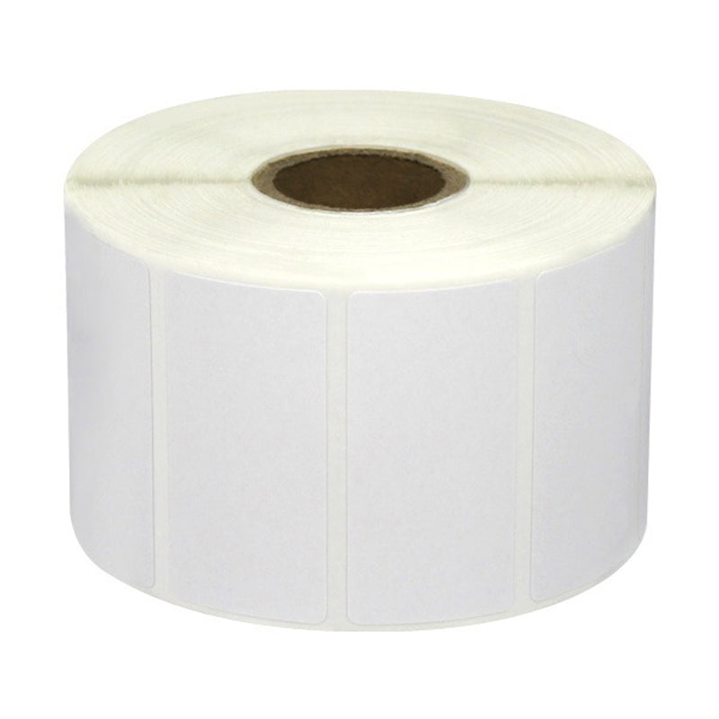 Zebra Z-Perform 1000T/Z-Select 2000D/2000T Etiquetas Genericas Perforadas 50x25 mm - 1300 Unidades - Reemplaza 880199-025D/3007201-T/880007-025D