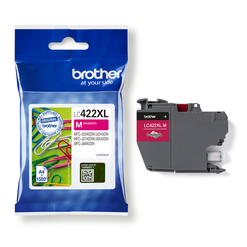 Brother LC422XL Magenta Cartucho de Tinta Original - LC422XLM