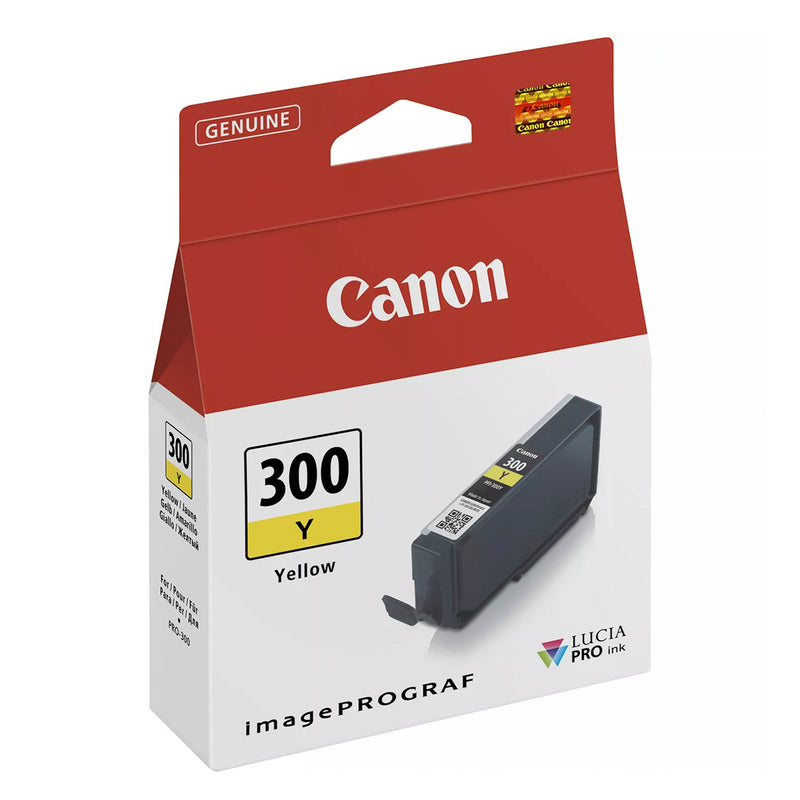 Canon PFI300 Amarillo Cartucho de Tinta Original - 4196C001/PFI300Y