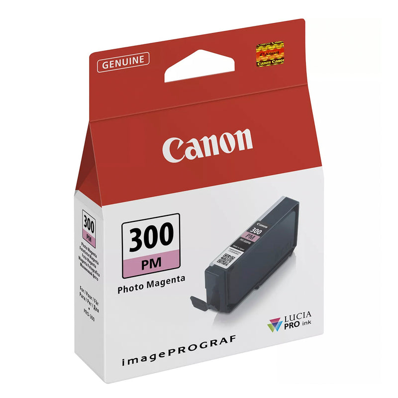 Canon PFI300 Magenta Photo Cartucho de Tinta Original - 4198C001/PFI300PM