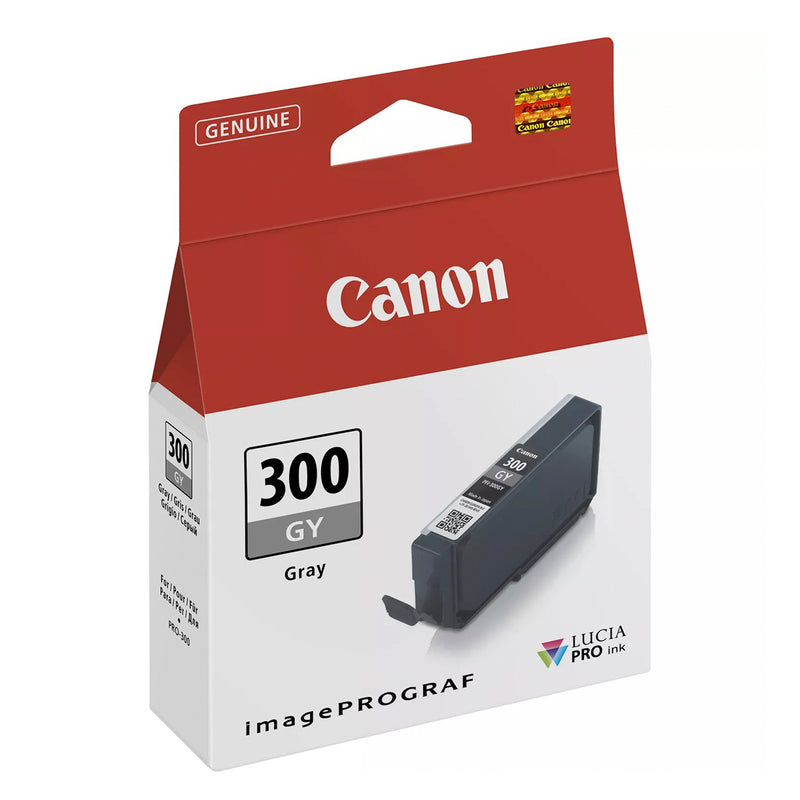 Canon PFI300 Gris Cartucho de Tinta Original - 4200C001/PFI300GY