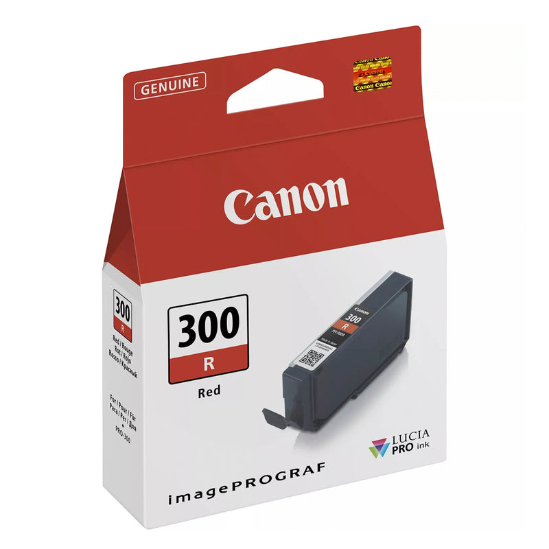 Canon PFI300 Rojo Cartucho de Tinta Original - 4199C001/PFI300R