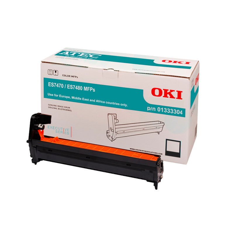 OKI Executive ES7460/ES7470/ES7480 Negro Tambor de Imagen Original - 01333304