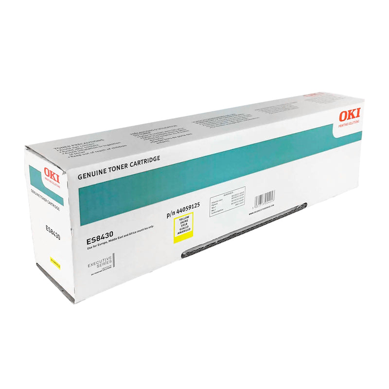 OKI Executive ES8430 Amarillo Cartucho de Toner Original - 44059125