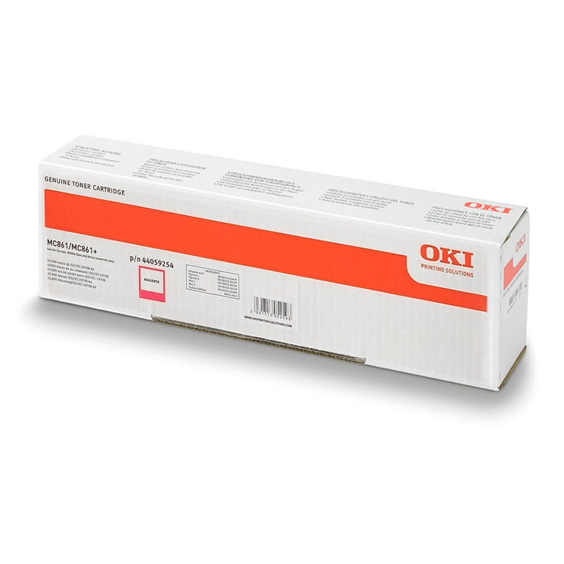 OKI MC861 Magenta Cartucho de Toner Original - 44059254