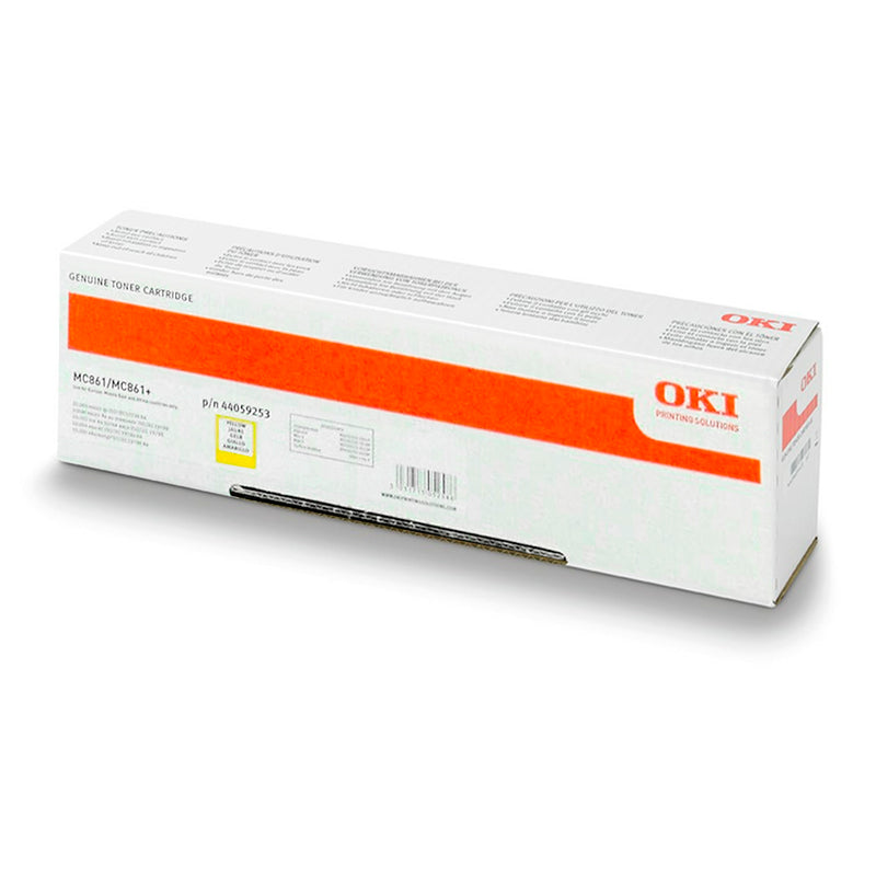 OKI MC861 Amarillo Cartucho de Toner Original - 44059253