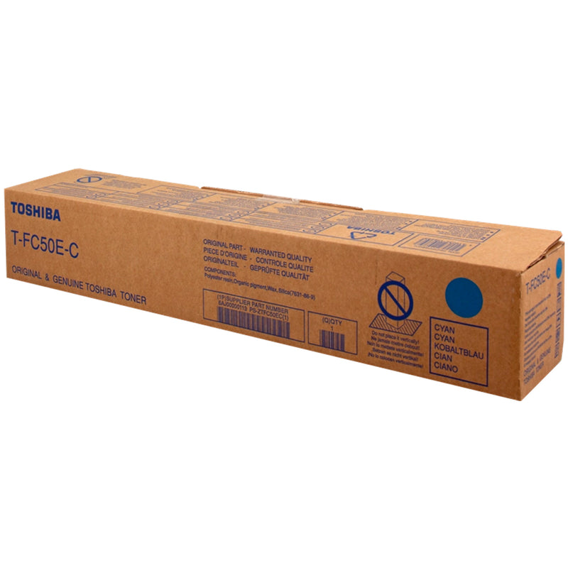 Toshiba T-FC50EC Cyan Cartucho de Toner Original - 6AJ00000113/6AJ00000227/6AJ00000301