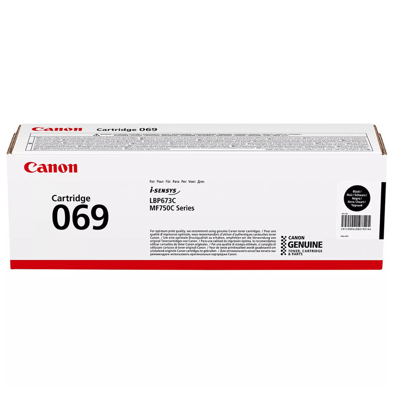 Canon 069 Negro Cartucho de Toner Original - 5094C002