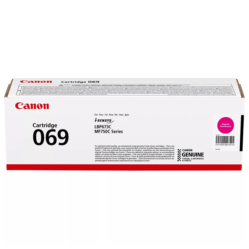 Canon 069 Magenta Cartucho de Toner Original - 5092C002