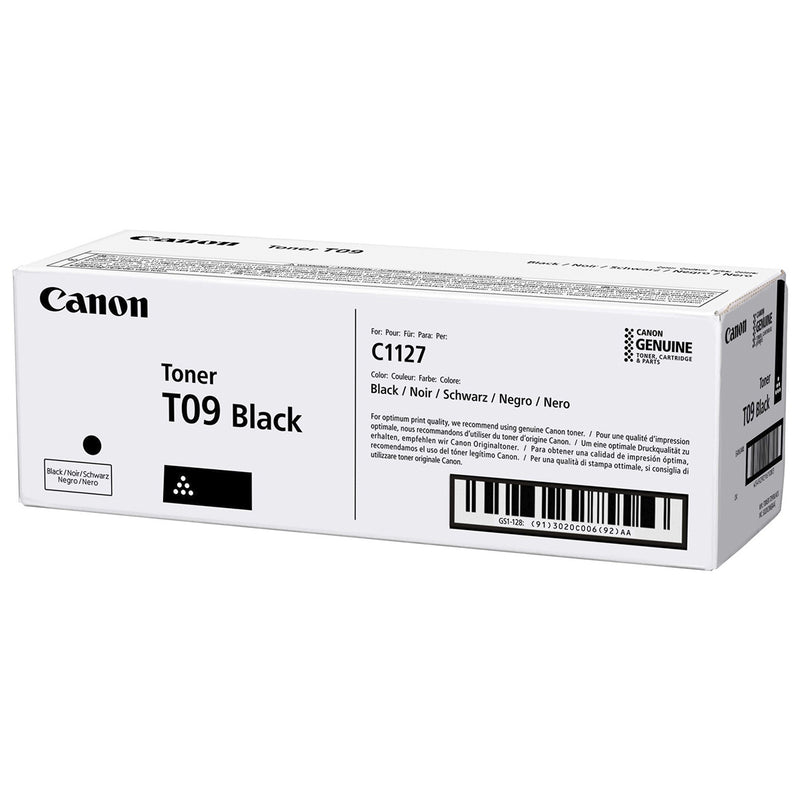 Canon T09 Negro Cartucho de Toner Original - 3020C006