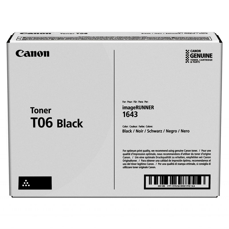 Canon T06 Negro Cartucho de Toner Original - 3526C002