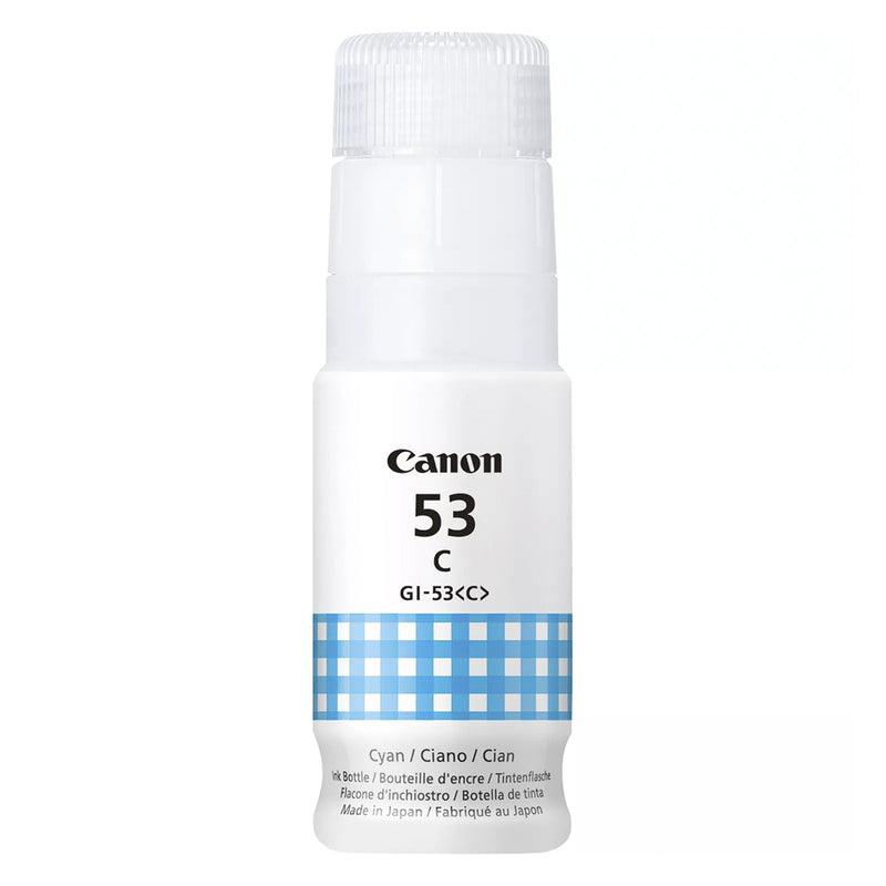 Canon GI53 Cyan Botella de Tinta Original - GI53C/4673C001