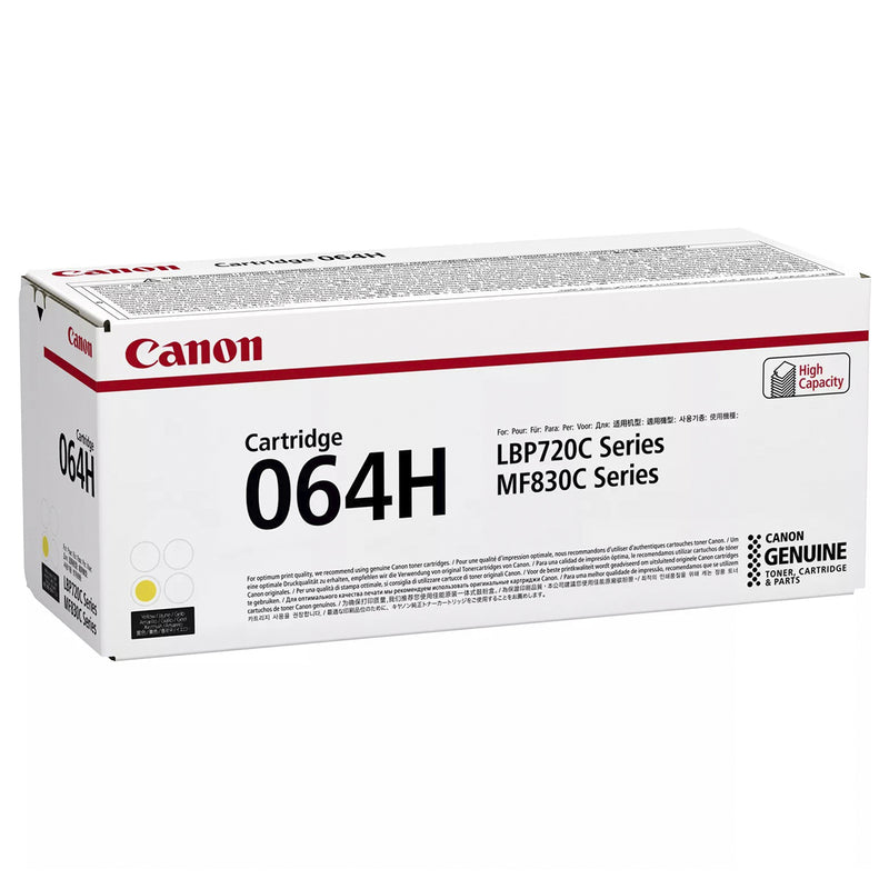 Canon 064H Amarillo Cartucho de Toner Original - 4932C001