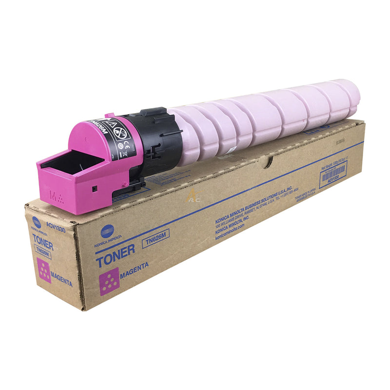 Konica Minolta TN626M   ACV1350 Magenta Cartucho de Tóner Original