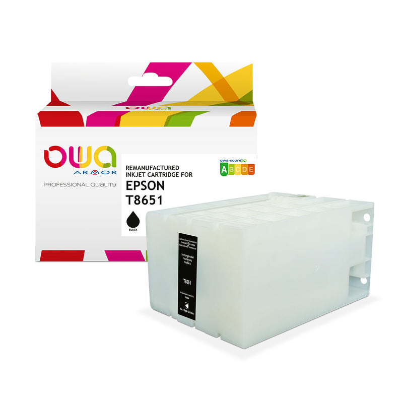 Armor Owa T865140 Negro Tinta Compatible Premium Epson