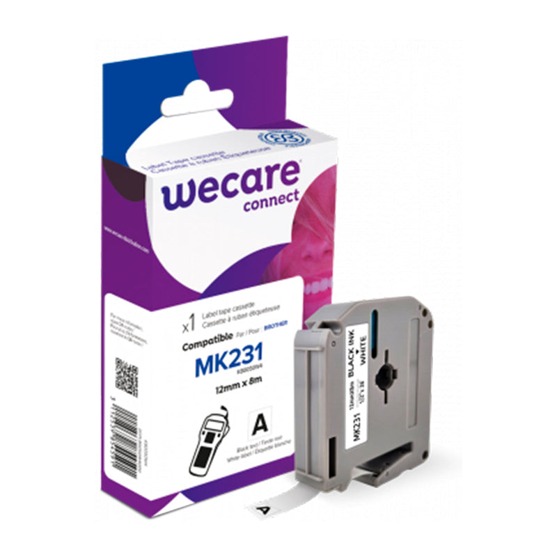 Armor Wecare MK231BZ Cintas Rotuladora Compatible Premium Brother