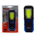 Elbat Linterna LED Magnetica 200lm - Potente Iman en la Base - Gancho Giratorio