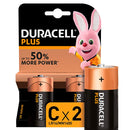 Duracell Pilas Alcalinas C Plus LR14 1.5V - 2 Unidades