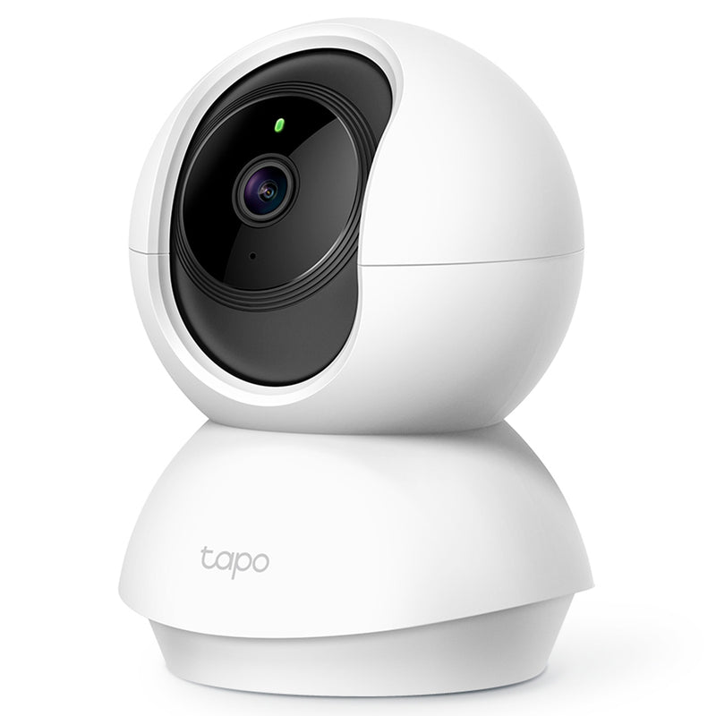 TP-Link Tapo C210 Camara de Seguridad IP WiFi FullHD 1080p - Vision Nocturna - Deteccion de Movimiento - Vision Panoramica 360º - Control por Voz