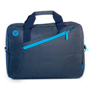 NGS Ginger Maletin para Portatil 15.6" - Acolchado Interior - 2 Compartimentos y Bolsillo Exterior - Color Azul