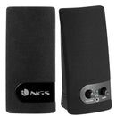 NGS SoundBass 150 Altavoces 2.0 USB 4W - Entrada Jack 3.5mm - Controles en Altavoz - Color Negro
