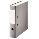 Esselte Archivador de Palanca - Formato Folio - Lomo 75mm - Capacidad para 500 Hojas - Color Gris (10 unidades)