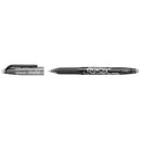 Pilot Frixion Ball Boligrafo de Gel Borrable - Punta de Bola 0.7mm - Trazo 0.4mm - Grip Ergonomico - Color Negro (12 unidades)