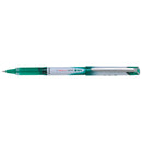 Pilot Boligrafo de Tinta Liquida V Ball Grip 05 - Punta de Bola Conica 0.5mm - Trazo 0.3mm - Grip de Goma - Color Verde (12 unidades)