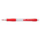 Pilot Portaminas SuperGrip H185 - Trazo 0.5mm - Mina HB - Cuerpo Rojo (12 unidades)