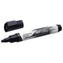 Bic Velleda Liquid Ink Marcador para Pizarra - Punta Media - Trazo 2.3mm - Tinta Liquida con Base de Alcohol - Color Negro (12 unidades)