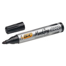 Bic Marking 2000 Ecolutions Rotulador Permanente - Tinta con Base de Alcohol - Ecologico - Secado Rapido - Color Negro (12 unidades)