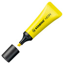 Stabilo Neon 72 Marcador Fluorescente - Trazo entre 2 y 5mm - Tinta con Base de Agua - Cuerpo en Forma de Tubo - Color Amarillo (10 unidades)