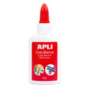 Apli Cola Blanca Liquida 40g - Aplicador de Punta - Libre de Solventes y No Toxica - Apto para uso Escolar